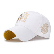 Gorra de Béisbol en Blanco Dorado | 821537809011