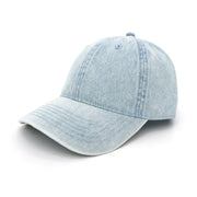 Gorra de Béisbol Vintage Deslavada en Negro | HA2106007