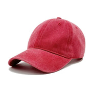 Gorra Dad Cap Vintage Deslavada en Rojo | HA2108002