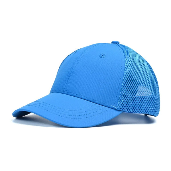 Gorra Trucker Deportiva con Malla en Azul Cielo | HA2202042