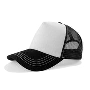 Gorra Trucker con Frente Liso en Negro | HA2206067