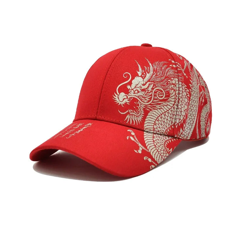 Gorra Trucker con Bordado Gráfico en Rojo | HA2407519