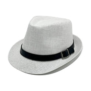 Sombrero Fedora con Hebilla en Gris Carbon | HA2501023
