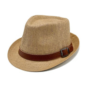 Sombrero Fedora con Hebilla en Gris Carbon | HA2501023
