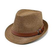 Sombrero Fedora con Hebilla en Gris Carbon | HA2501023