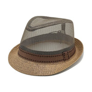 Sombrero Fedora con Banda Decorativa en Azul Marino | HA2501024