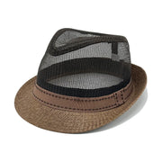 Sombrero Fedora con Banda Decorativa en Azul Marino | HA2501024