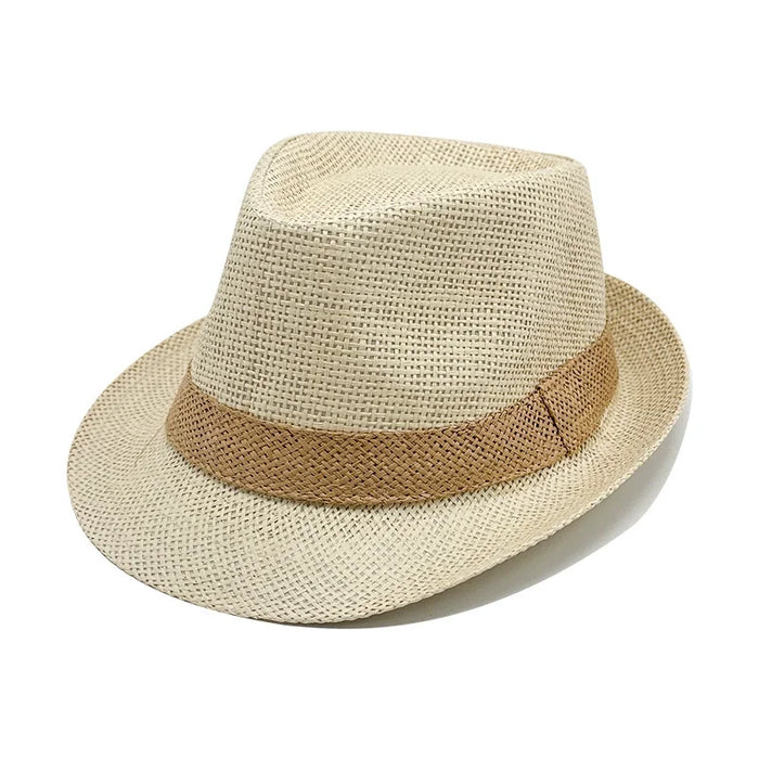 Sombrero Fedora de Paja con Banda | HA2501025