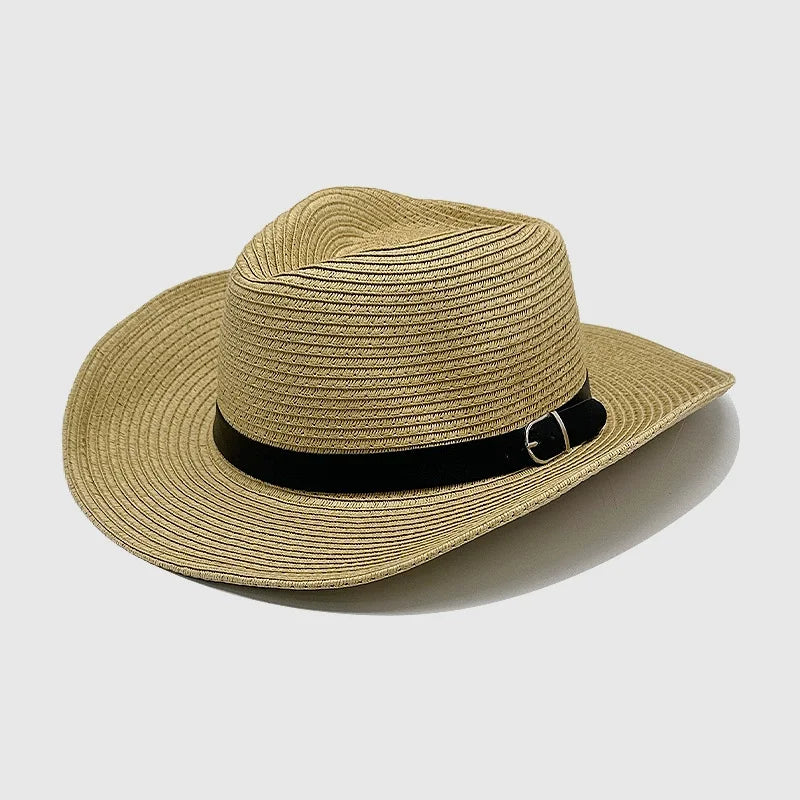 Sombrero Vaquero de Paja en Caqui | HA2503194