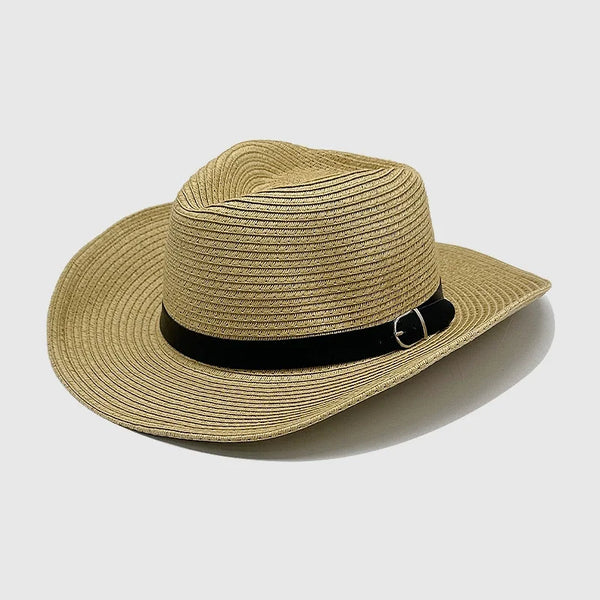 Sombrero Vaquero de Paja en Caqui | HA2503194