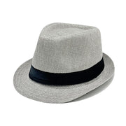 Sombrero Fedora de Paja Texturizado en Marron Oscuro | HA2504094