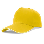 Gorra Trucker con Visera Ribeteada en Negro | HA2506203