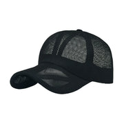 Gorra Trucker de Malla Completa en Negro | HA26041820