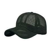 Gorra Trucker de Malla Completa en Negro | HA26041820