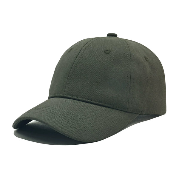 Gorra Dad Cap Lisa Personalizable en Verde Militar | HA26042033