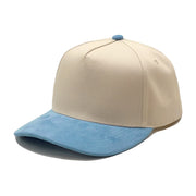 Gorra de Béisbol con Visera en Contraste en Beige Negro | HA26052314