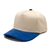 Gorra de Béisbol con Visera en Contraste en Beige Negro | HA26052314