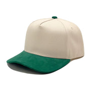 Gorra de Béisbol con Visera en Contraste en Beige Negro | HA26052314