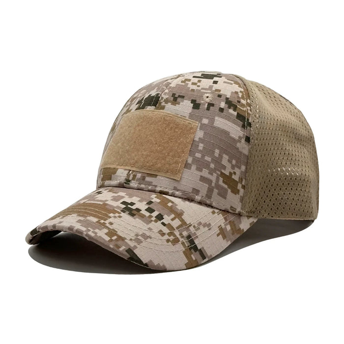 Gorra de Béisbol Camuflaje con Parche | HA26062758