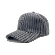 Gorra de Béisbol de Pana Personalizable en Gris Claro | HA26062952