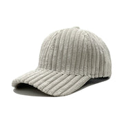 Gorra de Béisbol de Pana Personalizable en Gris Claro | HA26062952